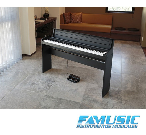 Imagen 4 de 10 de Piano Electrico Digital Korg Lp180 C/mueble
