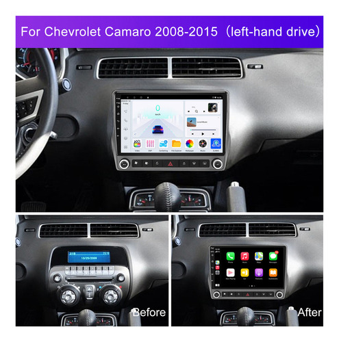 Zk Estéreo Android Para Chevrolet Camaro 2008-2015 Gps Bt
