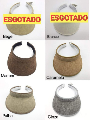 20pçs Viseira Tiara Arco Aba 8cm Infantil Cores Atacado