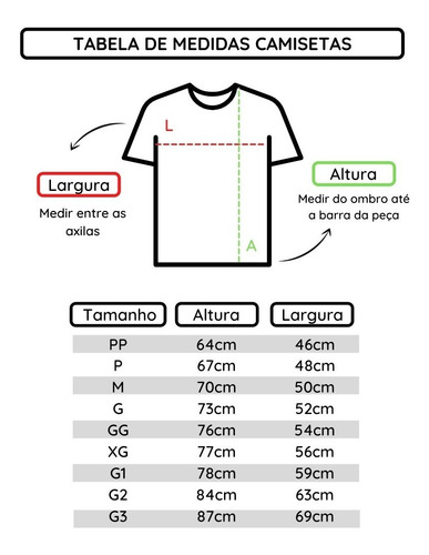 Camiseta Masculina Lisa