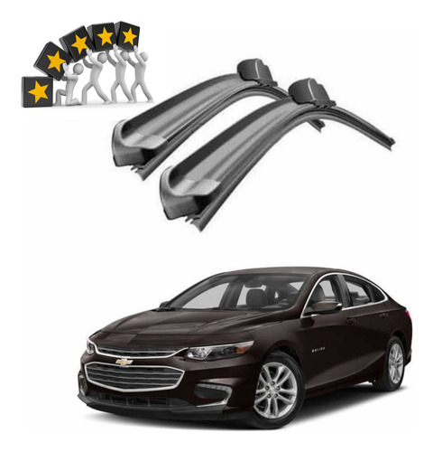 Plumas Limpiaparabrisas Chevrolet Malibu 2016 A 2019