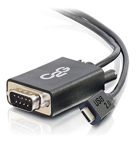 C2g / Cables To Go Usb 3.1 Usb-c A Vga 2, Negro