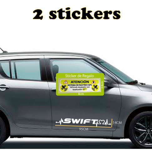 Stickers Calcomanias Para Auto Swift 2 Stickers Swift 1