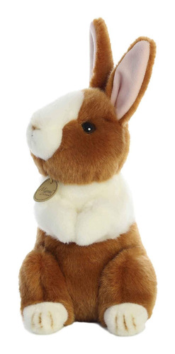Imagen 5 de 10 de Conejo De Peluche Holandes Aurora Miyoni Suave Felpa Juguete
