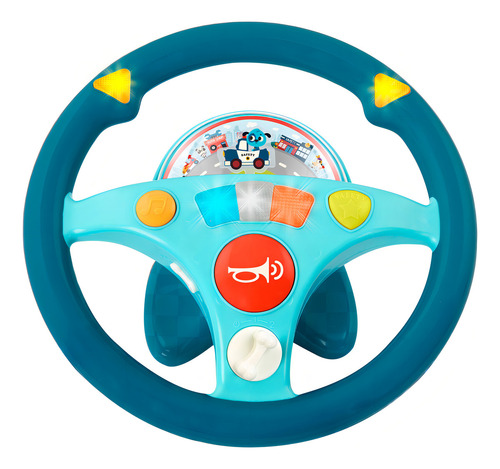 Volante Juguete Interactivo Infantil Luces Sonidos Battat