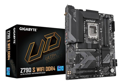 Gigabyte Z790 S Wifi Ddr4 Lga1700 Atx Color Gris Oscuro