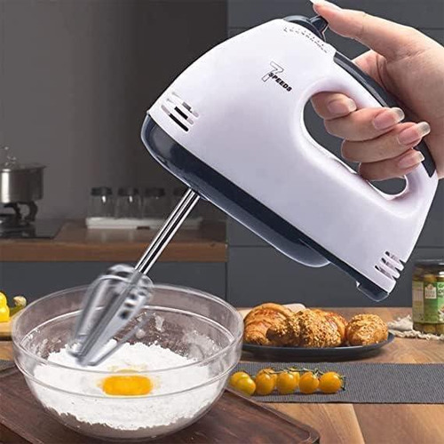 Batedeira Portátil Compacta Com 7 Velocidades 260w. - 127v