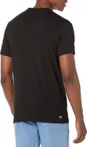 Comprar Playera Lacoste Fresca Logo Lateral Negro Azul Lacoste