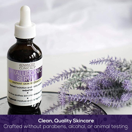 Sérum Facial Advanced Clinicals Hyaluronic Acid 50ml (pacote
