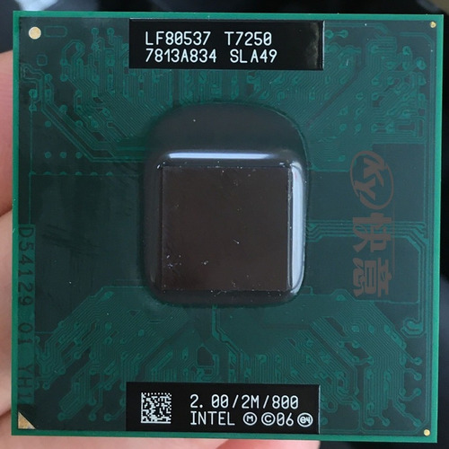 Procesador Intel Core 2 Duo 2.0 Ghz Mobile T7250, Sla49