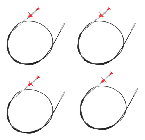 4pcs Drenaje De La Herramienta De Desagüe De Drenaje De