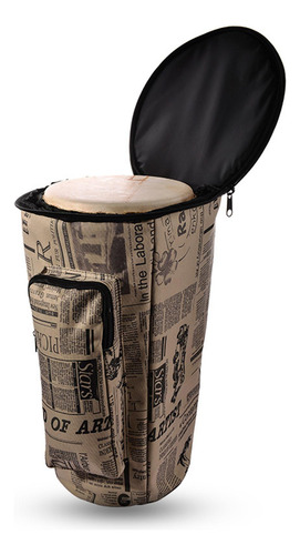 Djembe Grande Bolsa De Tambor 10 Polegadas Tambor Africano
