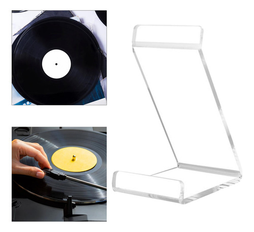 5 Soporte De Acrílico Para Discos, Organizador De 1 Pc