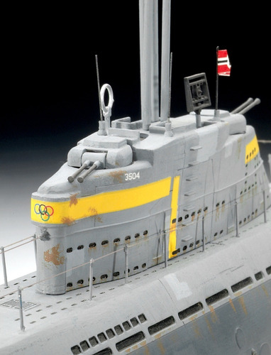 German Submarine Type Xxi 1/144 Model Kit Revell