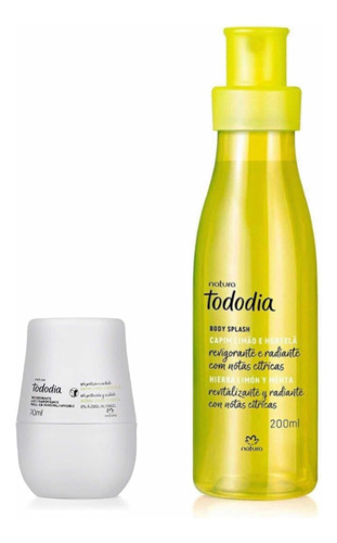 Kit Tododia Body Splash Hierba Limón Y Menta Oferta !