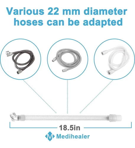 Manguera Conectadora Wisp Medihealer 2 Piezas Codo Giratorio