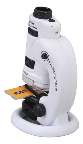 - Kit De Ciências Para Crianças Para Microscópio De Bolso,