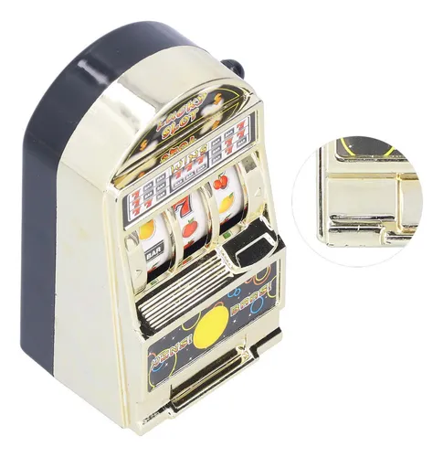 Mini Máquina Tragamonedas De Juguete Ligero Lucky Slot Machi