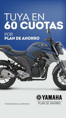 Yamaha Plan De Ahorro Fz25 0km Solo Dni