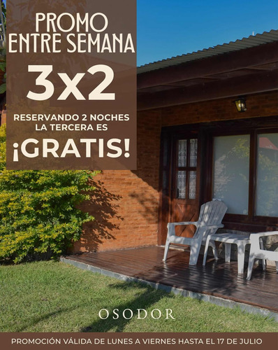 Cabañas El Oso Dormilon, Alquiler, Hospedaje, Pet Friendly, Lomas Altas Chascomus