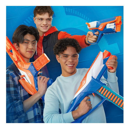 Lança Dardos Nerf N Series - Kit Triple Action