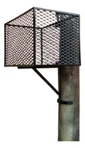 Comprar Cesto Canasto De Basura Para Poste- 60x40x40 Villa Luzuriaga