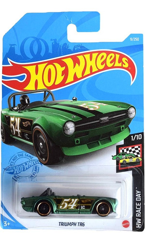 Hot Wheels Carro Convertible Triumph Tr6 Coleccionable