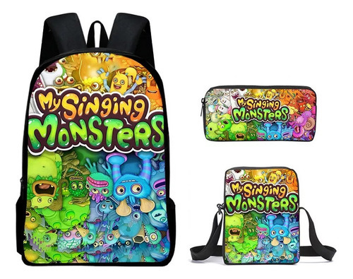 Mochila Amazon Stray Kids Rodeando A Estudiantes De Gran Cap Color H Diseño de la tela Backpack