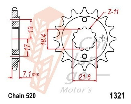 Kit De Sprockets Para Honda Xr250 S 96