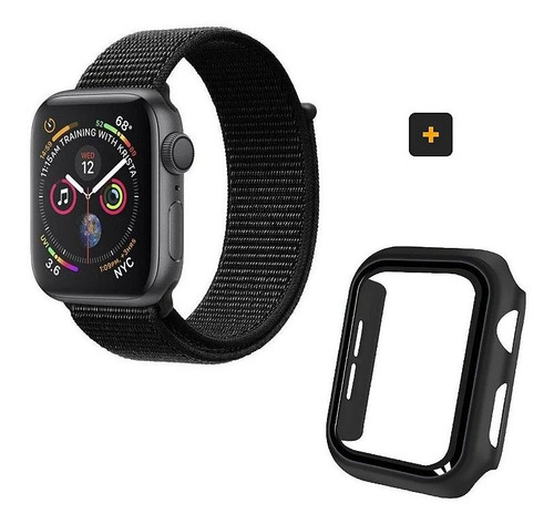 Case Para Apple Watch 45mm + Pulseira Ballistic - Gshield