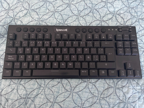 Teclado Mecánico Redragon Horus K621 , Tkl, 3 Modos, Negro