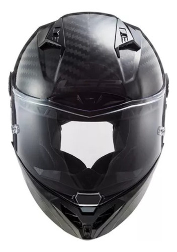 Casco Cerrado Ls2 Thunder Carbon Solid Moteros 