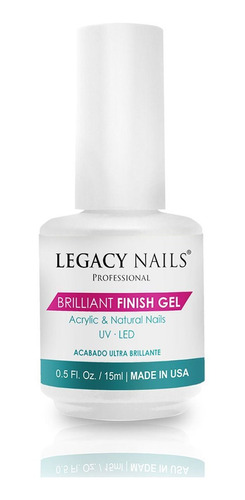 Brilliant Finish Gel Uv Led Legacy Nails 15 Ml