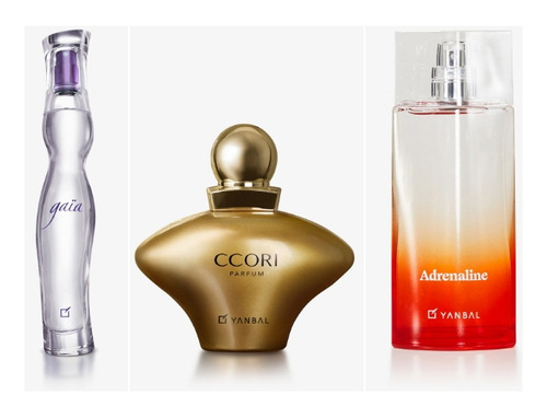 Gaia Parfum + Ccori Parfum + Adrenaline - mL a $531