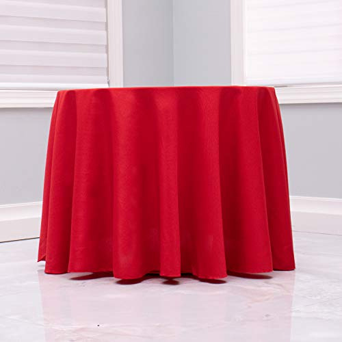 Red Tablecloth - 120  Inch Round Tablecloths For Circul...