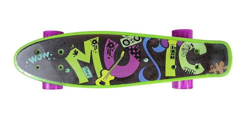 Retroboard Con Diseño Verde 55cm