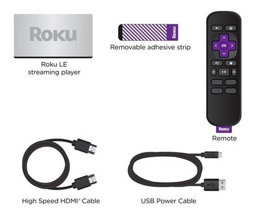 Roku Le 3930s3 1080p Con Control Remoto Blanco