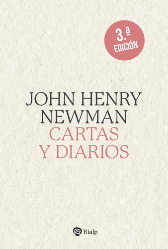 Libro Cartas Y Diarios - Newman, Cardenal John Henry