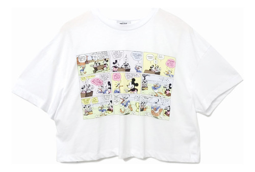 Polo Manga Corta Disney Mickey And Friends Mujer