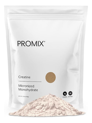 Promix Monohidrato De Creatina En Polvo, 5g De Suplemento De