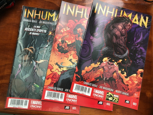 Cómics Inhuman Serie Completa (1-15) Editorial Televisa