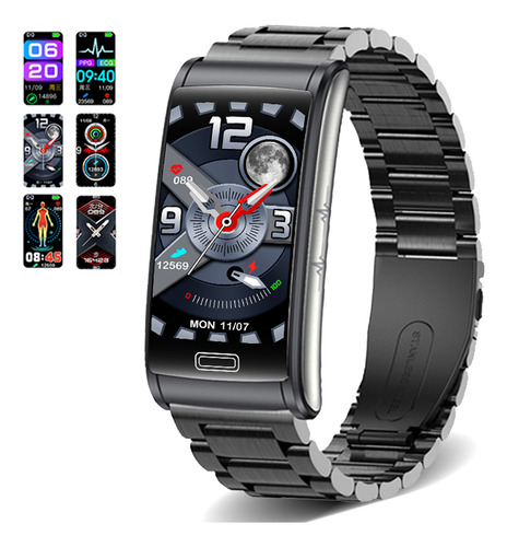 Reloj Inteligent Hombre Ecg+ptt Glucosa En Sangre Smartwatch