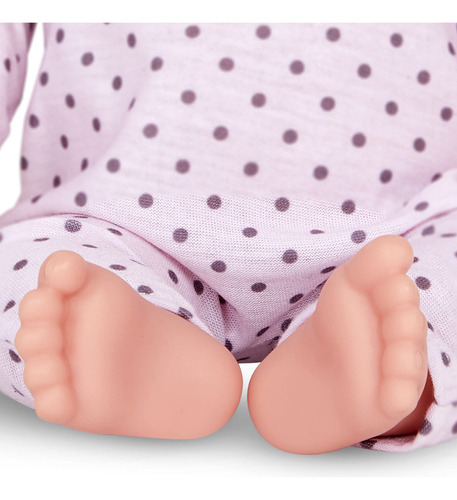 Muñeca Bebé Recién Nacida 35 Cm Ojos Azules Y Cuerpo Suave