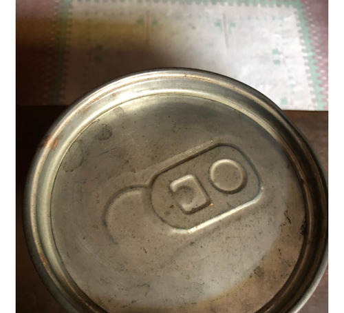 Lata De Lámina Grande De Coca Cola 24 Cm (Usado)