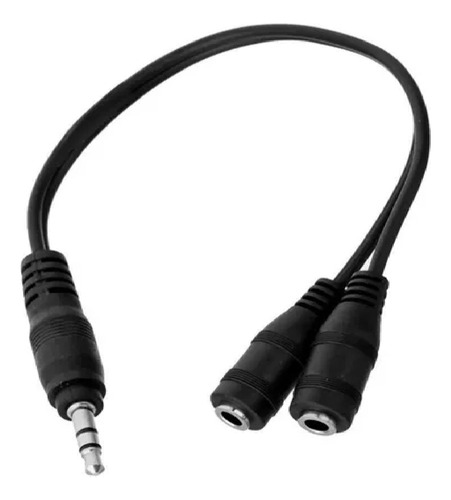 Cable Adaptador Plug 3,5 St A 2 Jack 3,5 St 20cm