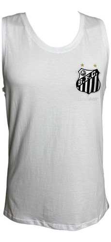 Camiseta Regata Santos Fc Torcedor Produto Licenciado Novo