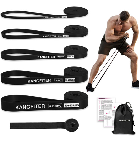 Kangfiter Bandas De Resistencia Para Entrenamiento, Bandas D