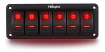 Comprar Panel De Interruptores Basculantes De 6 Gang 5pin On Of...