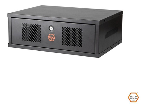 Imagen 1 de 10 de Rack Mural Glc Cctv 3u 370mm 19 Pulgadas Desarmado