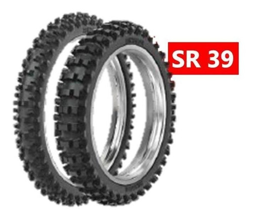 Kit Cubiertas 80 100 21 Y 110 90 19 Rinaldi Sr 39 Crf Kxf Yz